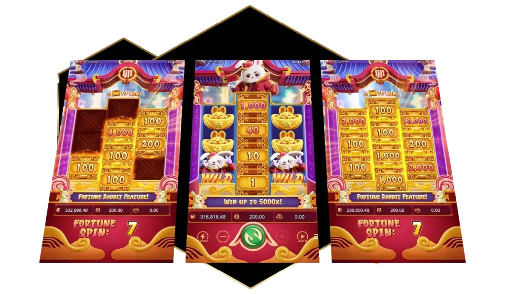 ข้อมูลและรูปแบบของตัวเกมสล็อต Fortune Rabbit